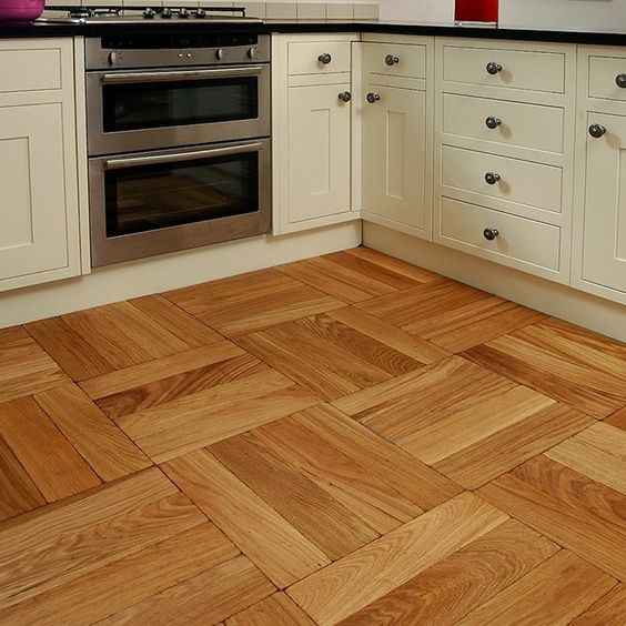 Walnut parquet flooring texture
