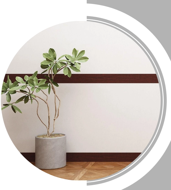 Durable Hardwood Skirting for High Traffic Areas