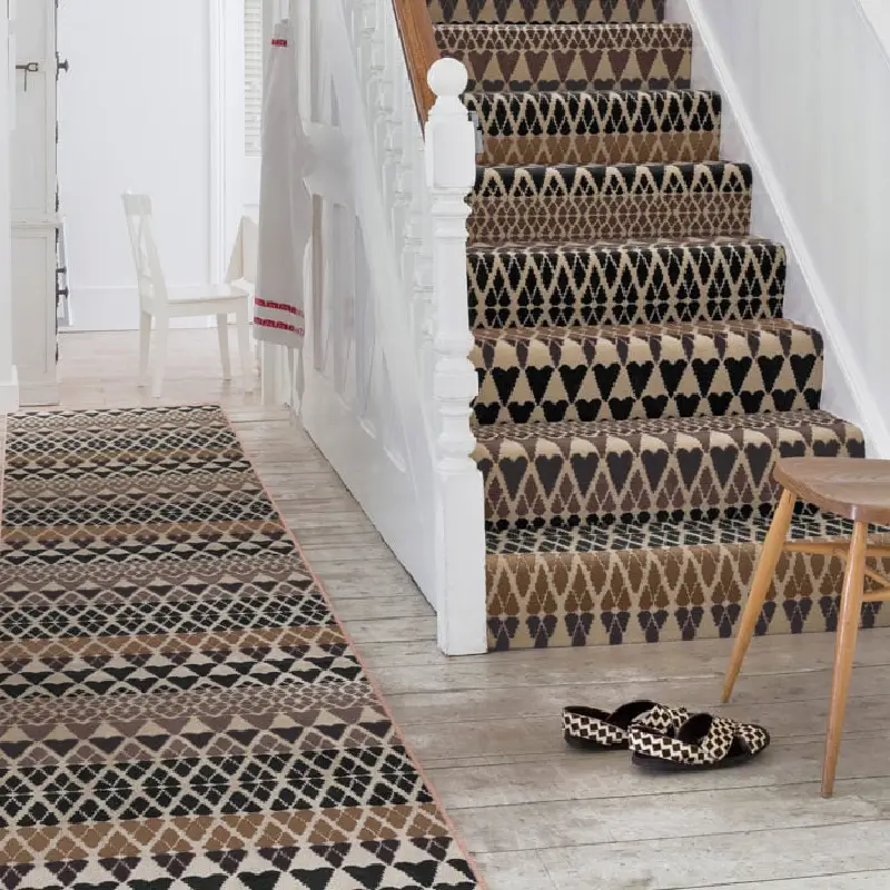 It is also important to note the key points before purchasing a stair carpet