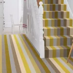 Durable material is used in our stair carpets