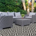 Outdoor carpets in Dubai are designed to withstand extreme weather conditions