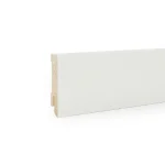 Wood skirting board Modern 60 solid spruce wood 16x60x2400mm Dubai