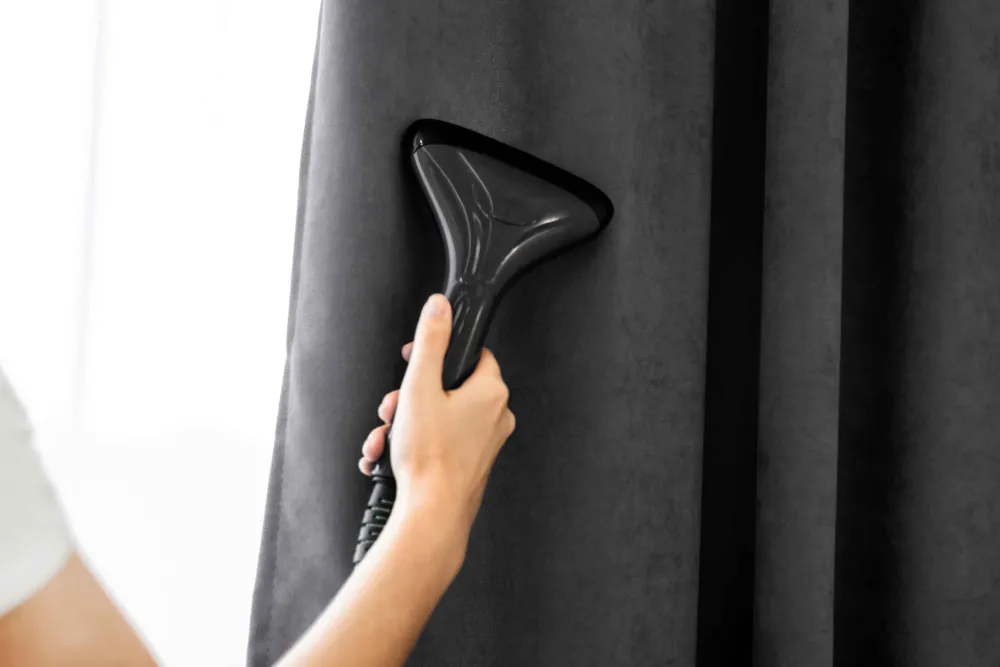 cleaning of blackout curtains